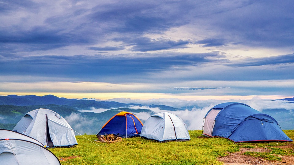 kamperen met een tent